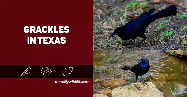 The ONLY Grackles In Texas – 3 Species With Photos